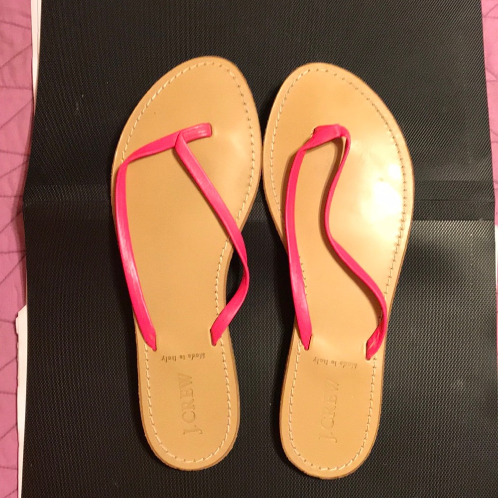 J Crew size 9 sandals. Flip Flops.